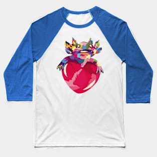 Axolotl Heart P R t shirt Baseball T-Shirt